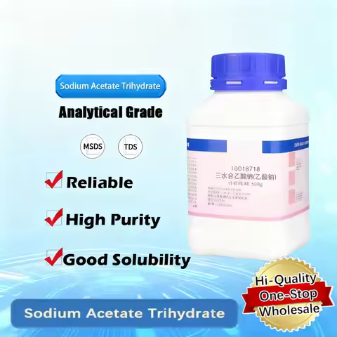 Sodium Acetate Trihydrate For Laboratory Analysis And Chemical Applications Original Product
