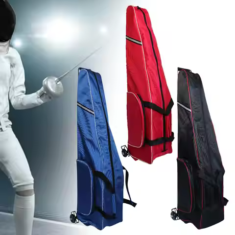 Fencing Trolley Backpack Case for Easy Transport Fencers Gear