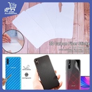 redmi 6 pro/7a/8/8a/8a pro/go/4a/mi play | back skin karbon hp - redmi 8