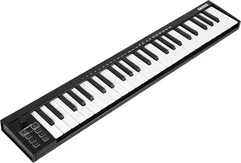 Tacleekii 25/49-Key Portable USB MIDI Keyboard Controller Velocity-Sensitive Keys MIDI Controller Pl