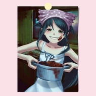S-Saya no Uta The Song of Saya Poster Perfect Sticker Self Adhesive Art Designed for Home Dining Off