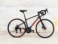 จักรยานเสือหมอบมือตบ RA881 KEYSTO 700C เกียร์ 16 สปีด เฟรมอลูมิเนียม หมอบดิส
