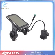 [Pretty] M5 Electric Bike LCD Display Meter 24V 36V 48V 60V E Scooter LCD Panel Screen Replacement P