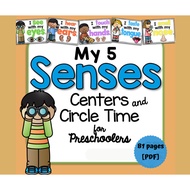 A472 – [PDF] My 5 senses 81 pages - science sains preschool kindergarten primary taste sight hear