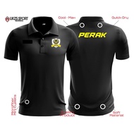 Perak FA Travel Jersey 2019 DX2Umbro | Perak Woven Logo | Football Polo | Baju Berkolar | Bolasepak 