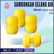 SAMBUNGAN SELANG AIR QUICK CONNECTOR SELANG LURUS 1 INCH PERALATAN PERKBUNAN MURAH COD