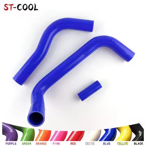 For 1984-1990 Toyota Landcruiser HJ75 2H 4.0 Silicone Radiator Coolant Hoses 1985 1986 1987 1988 198