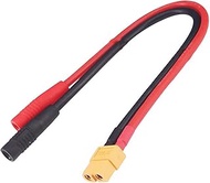 Wmzjnljy XT60 Female to 4mm Banana Bullet Female with 12awg 30cm/12in Connector Adapter Cable(W74-1)