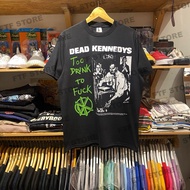 D*AD KENNEDYS - TO DR*NK TO F*CK TSHIRT BLACK Baju T Shirt Lelaki T Shirt Lelaki Baju Lelaki