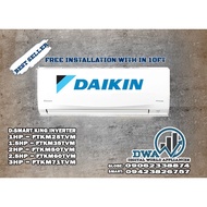 Brand new DAIKIN D-SMART KING SERIES 2.5hp split type inverter wall mounted aircon FTKM60TVM