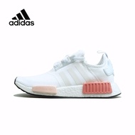 11774 New NMD R1 Adidas Girls' Sports Running Shoes White 9