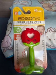 EDISON MAMA 水果形牙膠(蘋果)(3M+)