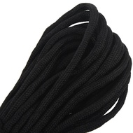 2pcs Paracord 550 Parachute Rope 7 Core Strand For Climbing Camping Buckle Rope 25ft - Black & Purpl