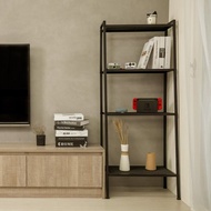 【ikloo】工業風四層梯形置物架/收納架 v