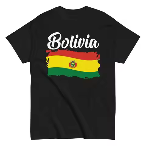 Bolivia Flag Patriotic Bolivian Root Pride T Shirt