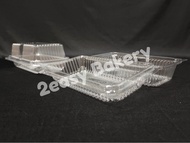 BENXON Kuih Container OPS H14L / Disposable Plastic Clear Bakery Container (50pcs±) / Bakery