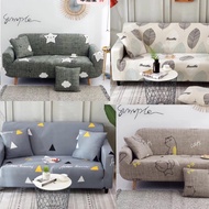 Sofa Cover Sofa Cushion Double Seat Triple Seat Couch Protector Fabric Cover Sarung Sofa 沙发套布质沙发套沙发保护套