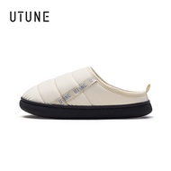 UTUNE Windproof Down Cloth Indoor Leisure Fashion Unisex Couple Bread Slippers