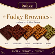 Fudgy Brownies by BAKEE - Size (4" / 6" / 8")