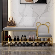 Shoe bench, shoe changing bench, sofa bench, long bench, entryway shoe rack, shoe cabinet