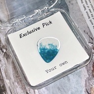 Resin Pick 2.2mm Electric Guitar Pick Electric bass bass Pick Shrapnel Exquisite Collection Can Be C