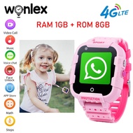 Wonlex KT12S Kids Smart Watch IP67 Waterproof Smart Phone Watch SOS Video Calling Kids 4G GPS Tracker Watch With Camera WhatsAPP