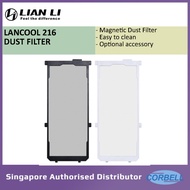 LIAN LI Lancool 216 magnetic dust filter front panel (black lan216-2X/ white lan216-2W) [LL 5025 | L