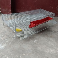 sangkar burung puyuh penelur Ready stok besi tahan karat galvanized