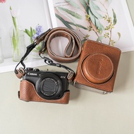 Canon g7x3Protective Sleeve g7x2Camera Bag G7X Protective Case Base Leather Case Mirrorless Camera A