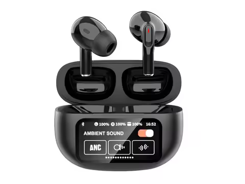 2024 Air Bluetooth 5.4 ENC ANC Noise Cancelling Wireless Earbuds Headphones Earphones Headsets for i