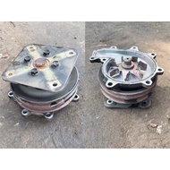 ISUZU ELF NPR81 ENGINE 4.8cc 4HL1 FAN PLATE PULLEY WATER PUMP 🇯🇵JAPAN USED HALF CUT  [READY STOCK]