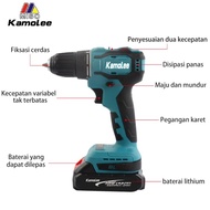 Kamolee 18 V Tanpa Kabel Bor Listrik Bor Listrik Bor Listrik Dan