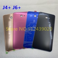 ≮ Small M trend phone case ≯เคสฝาครอบประตูแบตเตอรี่หลังหลังใหม่,สำหรับ Samsung Galaxy J4 J6 Plus อะไหล่สติกเกอร์ J610F J610 J415