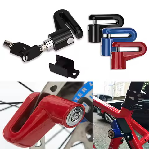 Motorcycle Bicycle Electric Scooter Disc Brake Wheels Lock Motorcycle Disc Brake Lock Theft Protecti