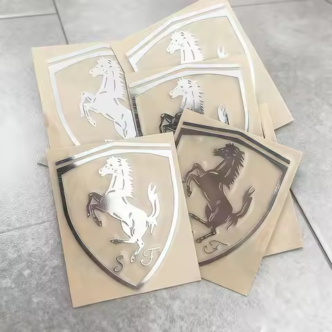 Car Creative Stickers Waterproof Dirt-proof Stickers Auto Accessories For Ferrari SP1 812 F40 F12TDF