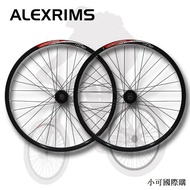 【小線條】ALEXRIMS山地車輪組自行車碟剎輪組 26寸32孔花鼓快拆式單車輪轂
