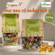 HASABIO Natural Vegetable Pasta Gluten Free Vegan Non GMO 500g