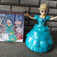 mainan snow dance frozen anak edukatif - mainan boneka frozen elsa
