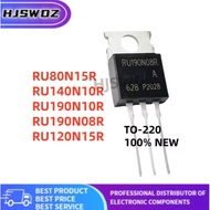 1-5PCS New RU80N15R RU140N10R RU190N10R RU190N08R RU120N15R MOS tube TO-220