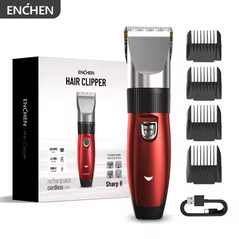 ENCHEN Sharp R Professional Haircut Clipper Single Handfine-Tuning Design With Safety Lock Upgraded 