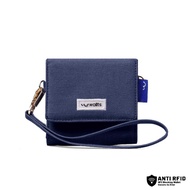 Dompet Wanita Koin Dompet Kanvas Mini - Wallts Abel Navy