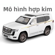 Mô Hình Xe Ô Tô Đồ Chơi Land Cruiser LC300 Tỷ Lệ 1:18 Làm Bằng Hợp Kim 6 Cửa Mở Được Có Đèn & Nhạc C