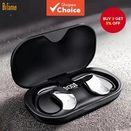 Briame OWS Bluetooth Earphones Wireless Sports In-Ear Headset with Microphone for Running Earhook Sp