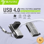 BAVIN O76 / O77 240W OTG Charging USB 4.0 Type-C to Type-C Adapter w/ 40Gbps Fast Data Transmission