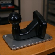 [Dickly] Glossy Finish 50mm Tow Hitch Ball Curved Design European Tow Ball Rust-Resistant Vehicle Ac