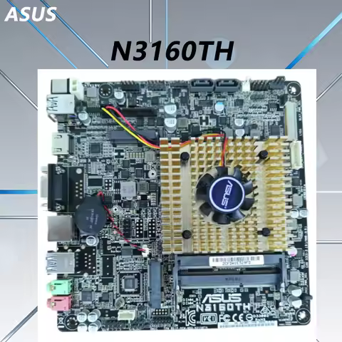 ASUS N3160TH Thin Mini-ITX Motherboard Intel Celeron N3160 Quad Core DC 12V DDR3L SO-DIMM Low Power 