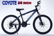 Coyote จักรยานเสือภูเขา Himalaya วงล้อ26นิ้ว เกียร์21Sp. ดิสเบรคหน้าหลัง โช๊คหน้า จักรยานผู้ใหญ่ รถจ