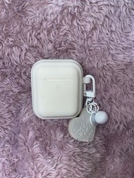 AirPods 1/2耳機殼 白色愛心🤍