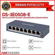 HIKVISION DS-3E0508-E SWITCH 8 PORT GIGABIT UNMANAGED OFFICIAL WARRANTY