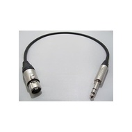 1 MOGAMI 2549 XLR (female)-TRS phone cable (0.5m)